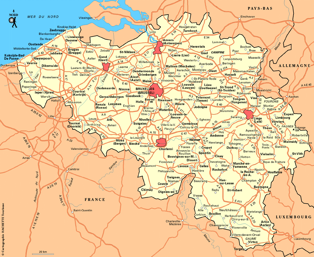 Anderlecht Map